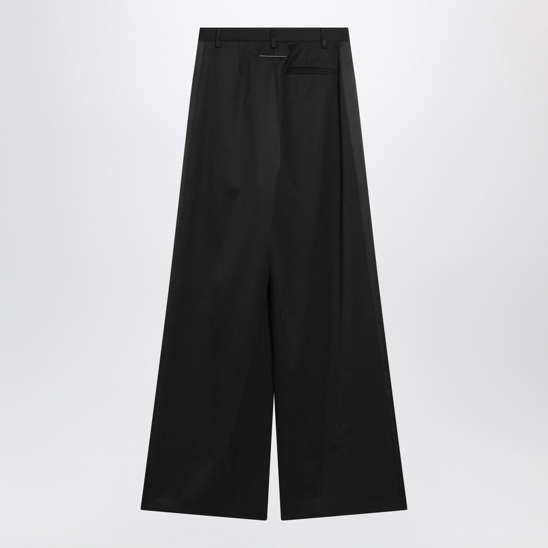 MM6 Maison Margiela satin palazzo pants