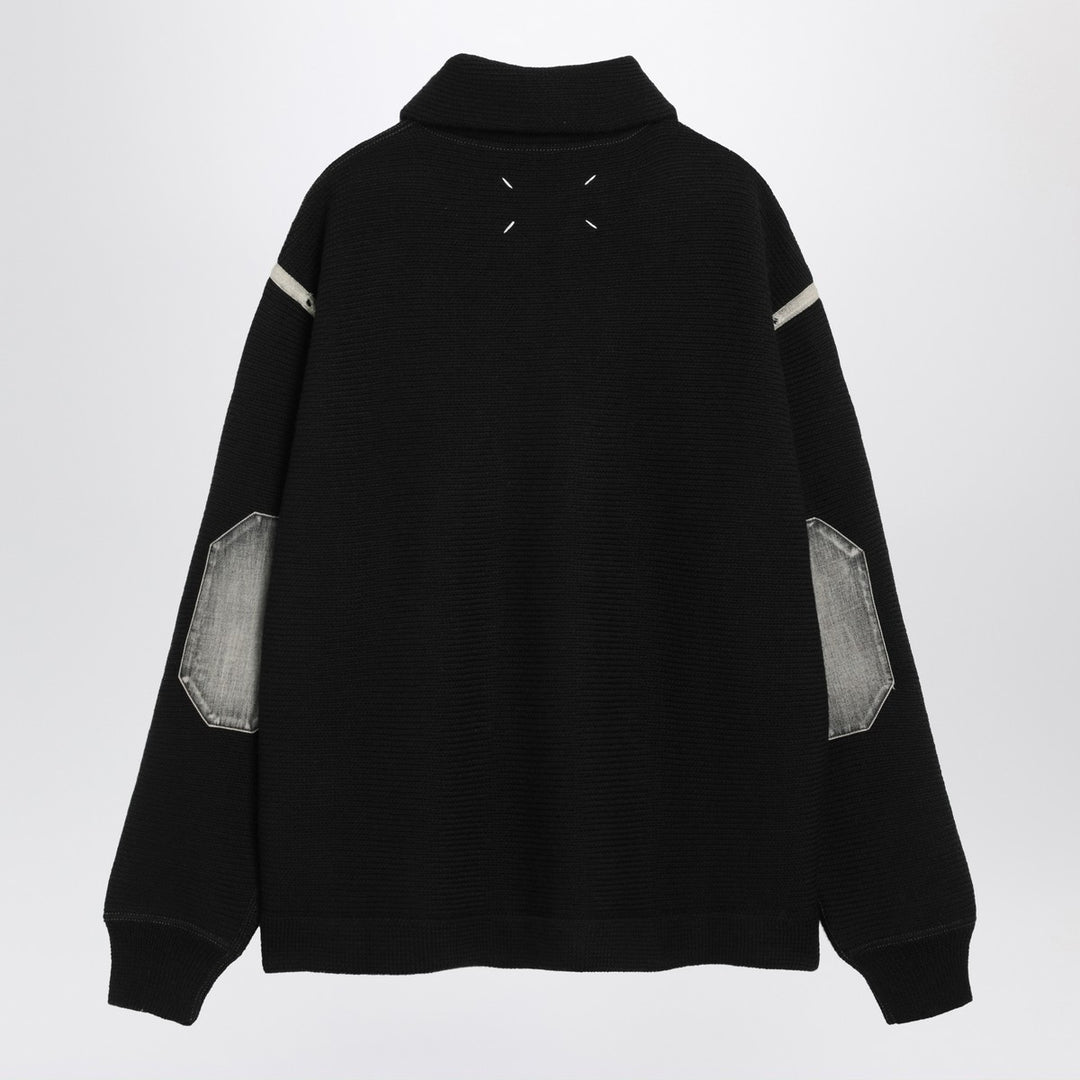 Maison Margiela wool half-zip sweater