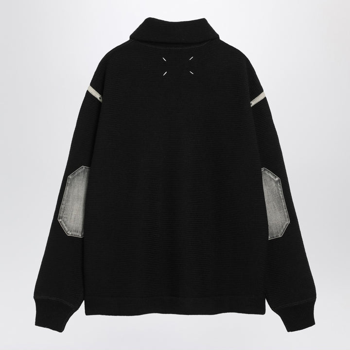 Maison Margiela wool half-zip sweater