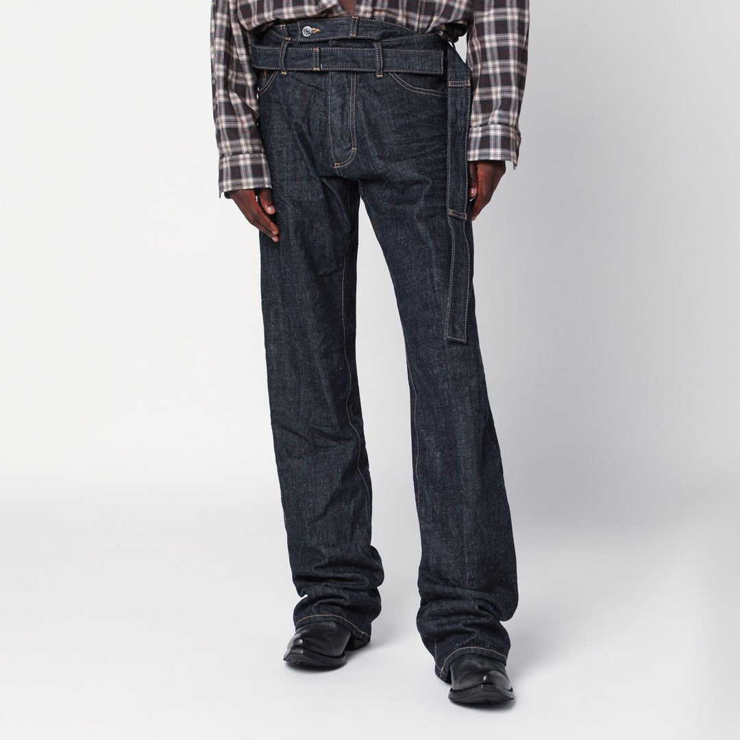 Magliano X D2 jeans with belt