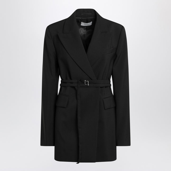 Sportmax Long jacket with belt