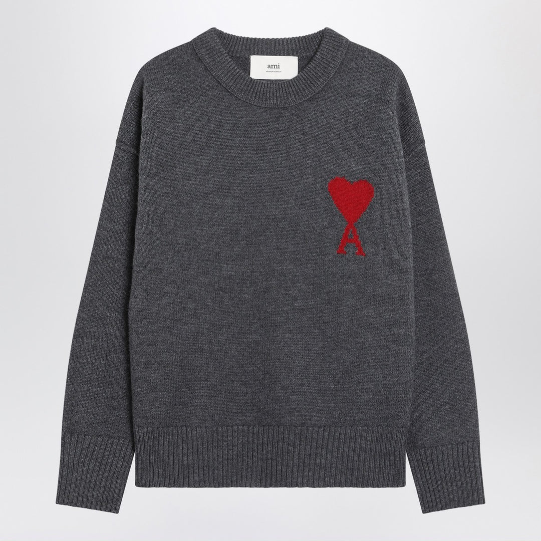 Ami Paris Ami De Coeur wool sweater