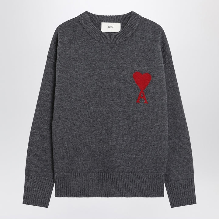 Ami Paris Ami De Coeur wool sweater