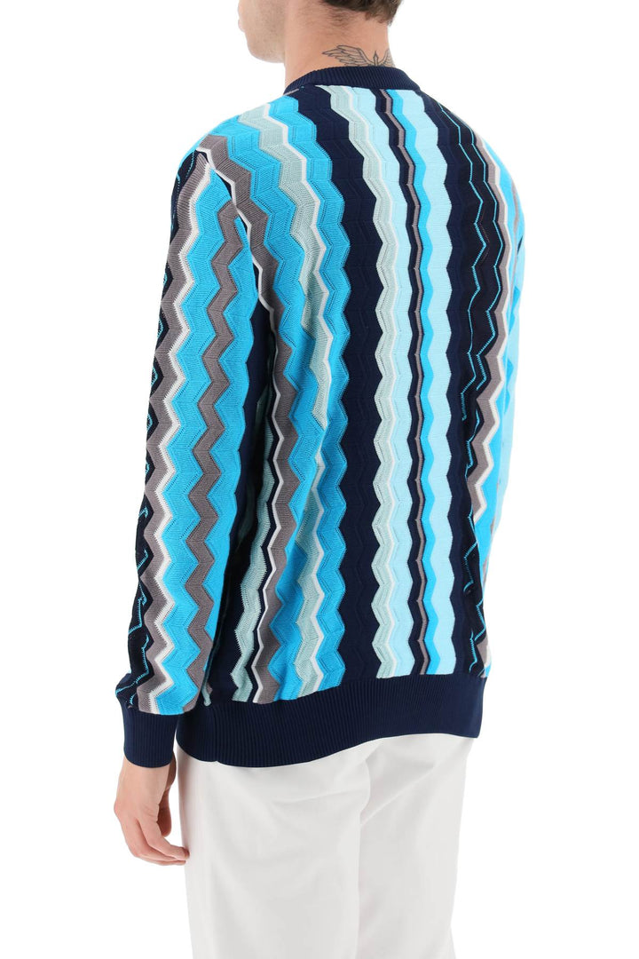 Missoni Zigzag Sweater   Blu
