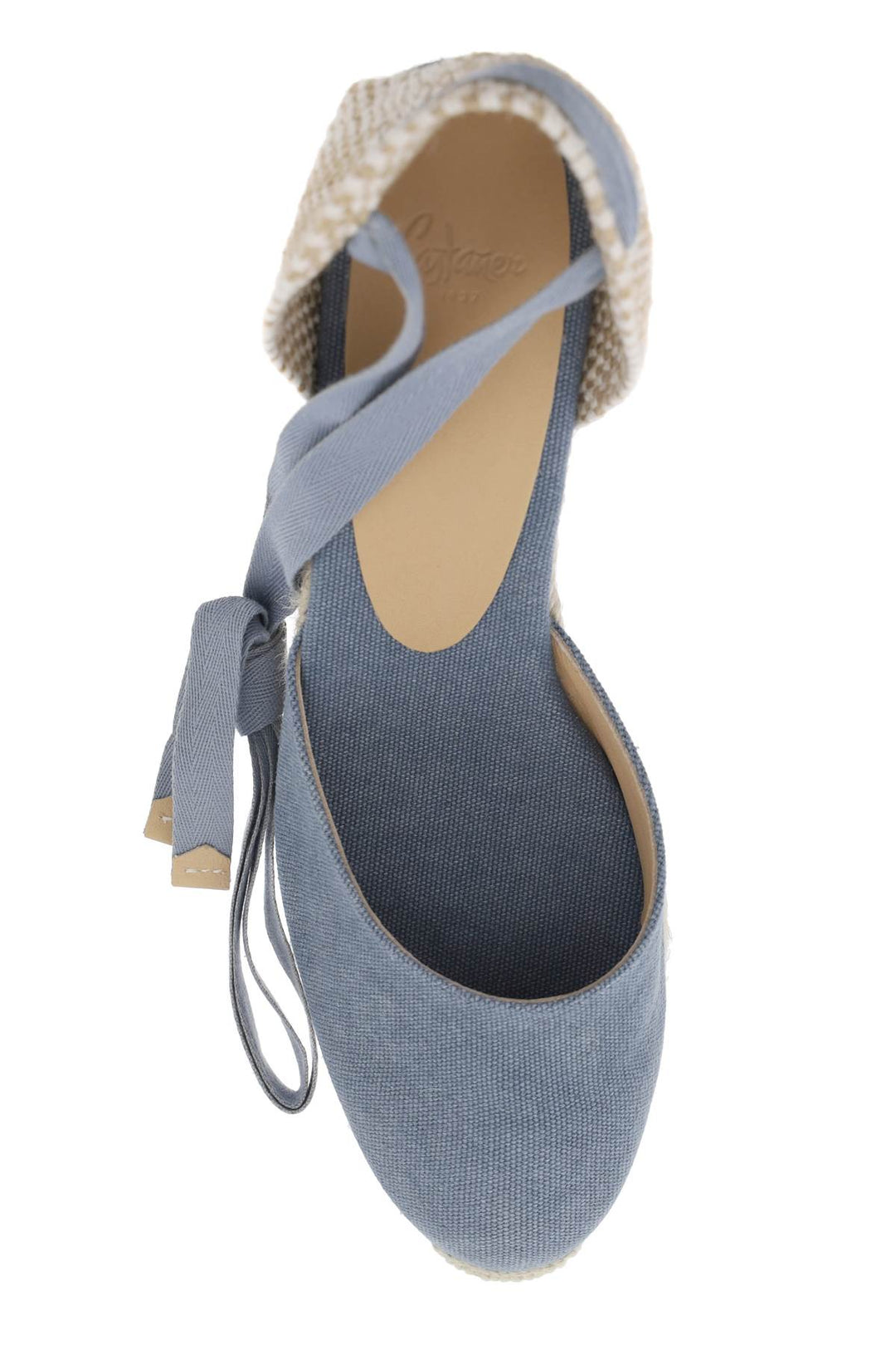 Castaner Carina Wedge Sandals   Blu