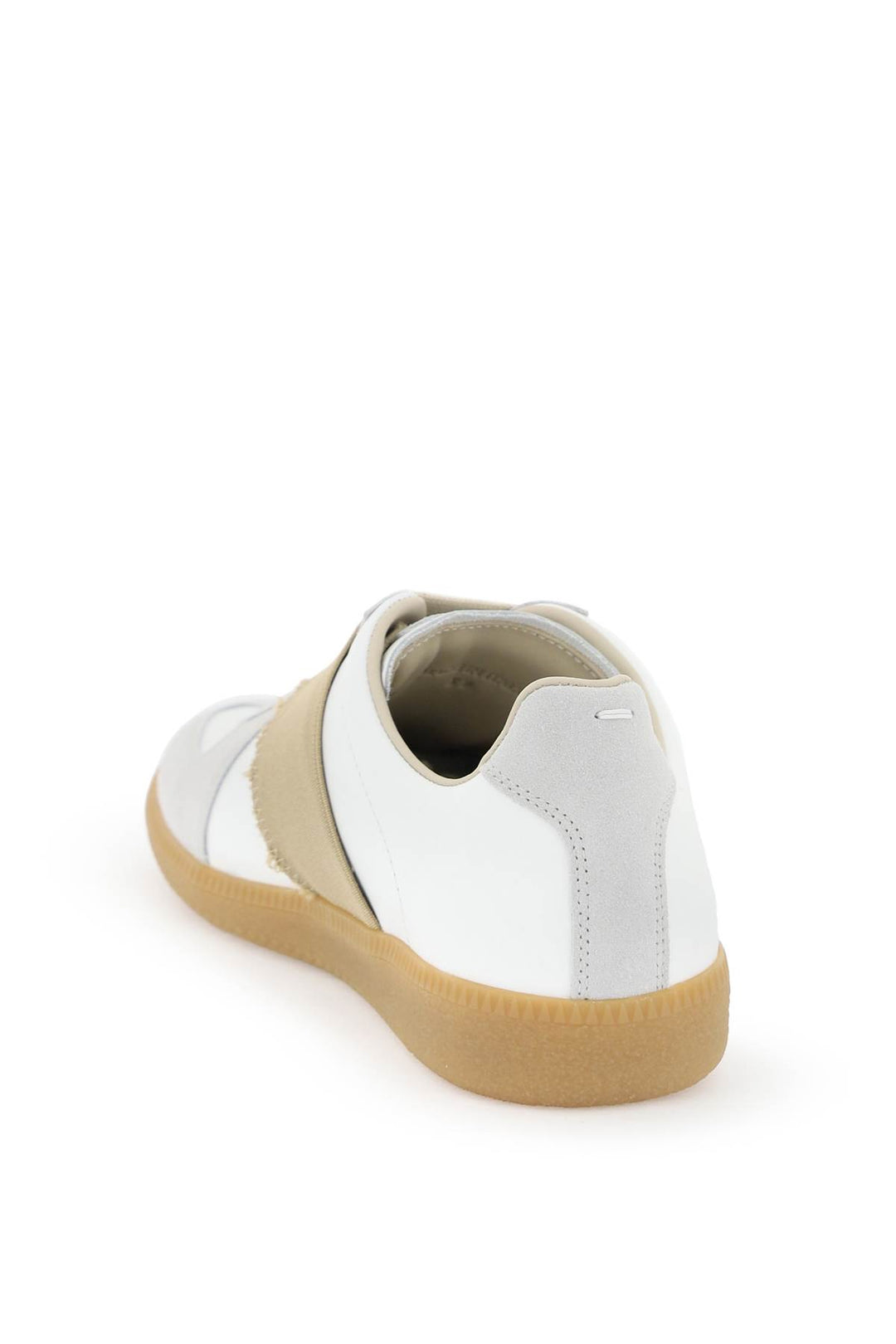 Maison Margiela Replica Sneakers With Elastic Band   Bianco