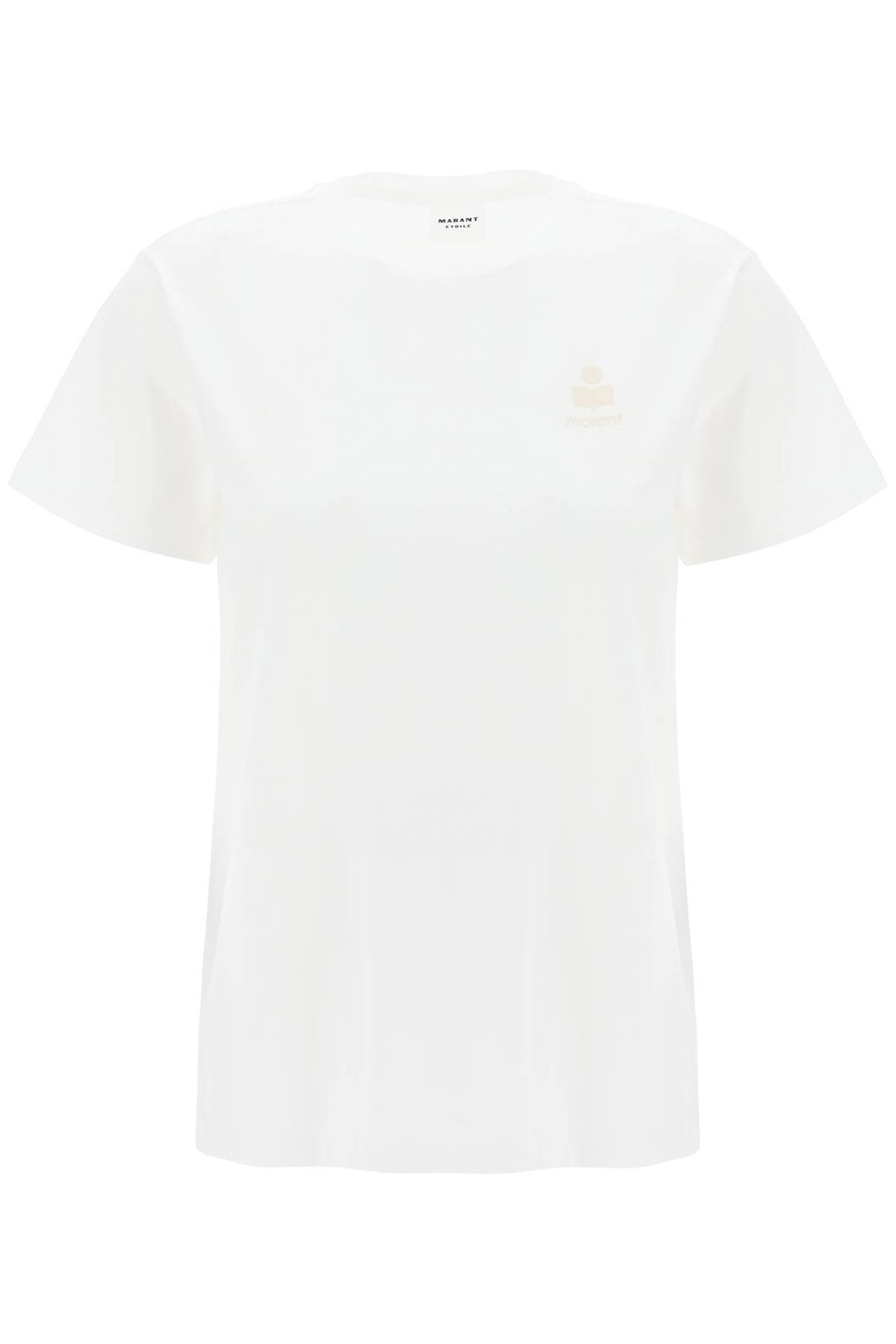 Isabel Marant Etoile Aby Regular Fit T Shirt   Bianco