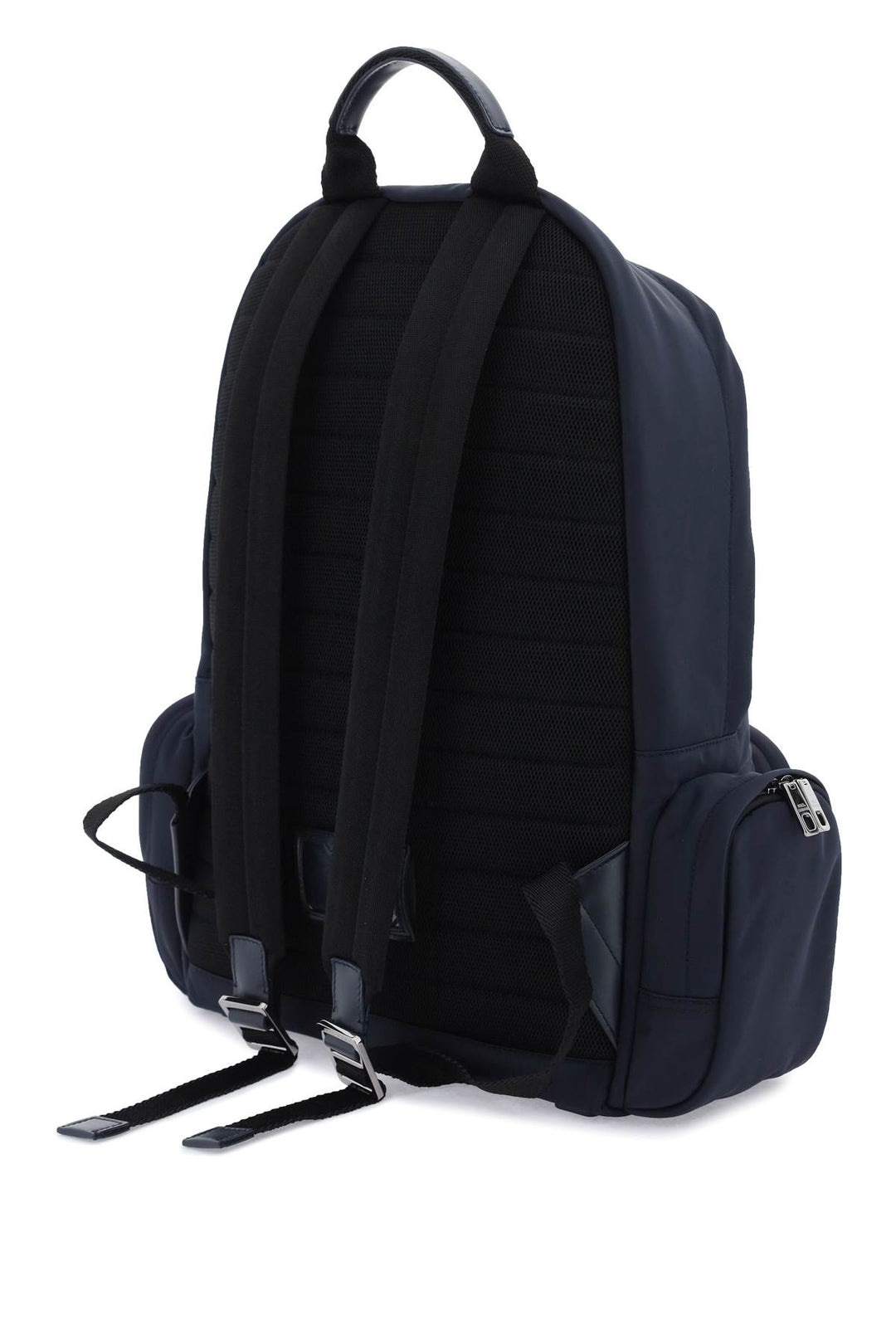 Dolce & Gabbana Nylon Backpack With Logo   Blu