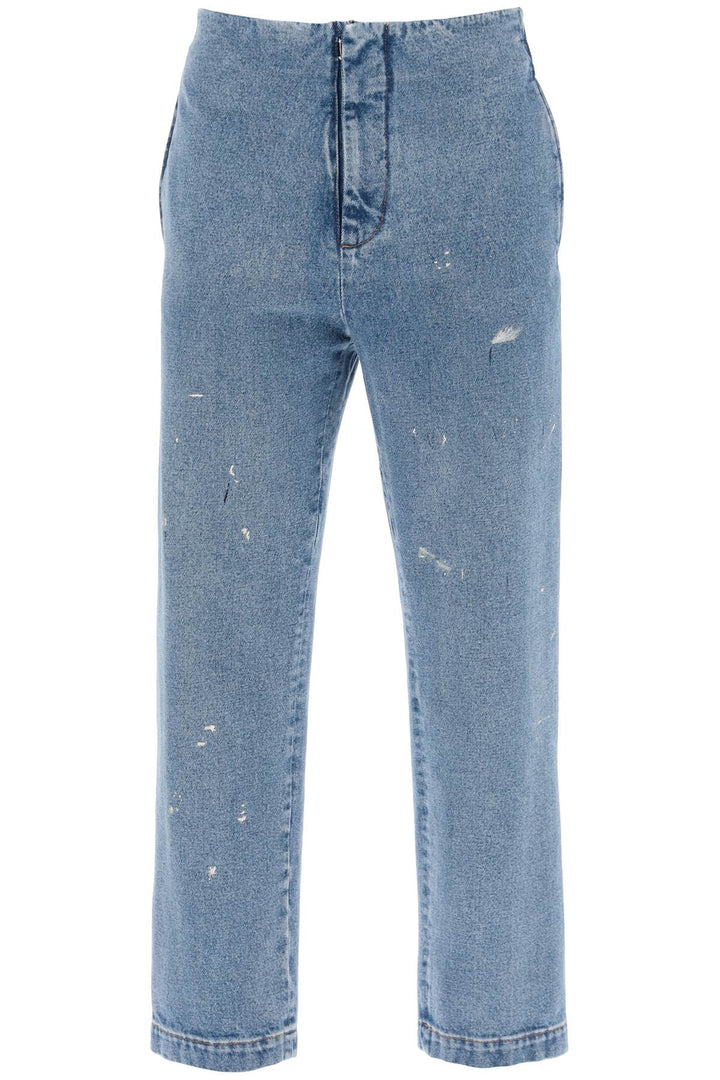 Mm6 Maison Margiela Waistless Jeans Without   Blu