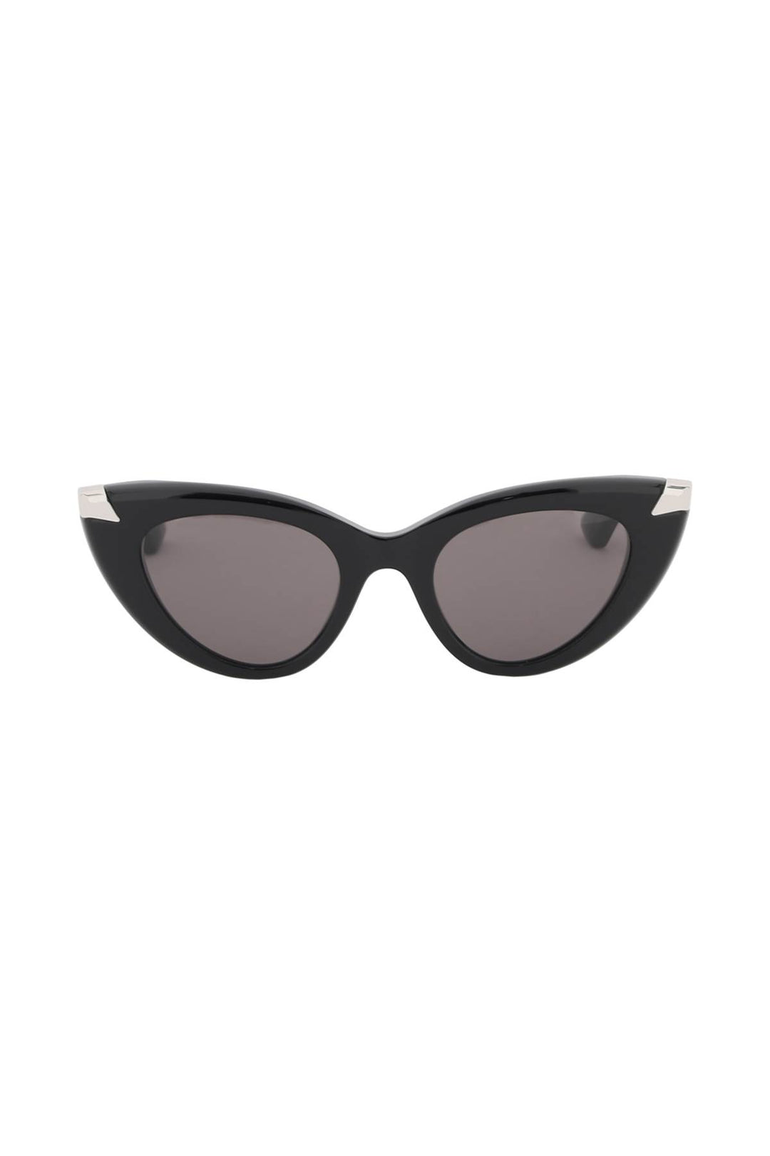 Alexander Mcqueen Punk Rivet Cat Eye Sunglasses For   Nero