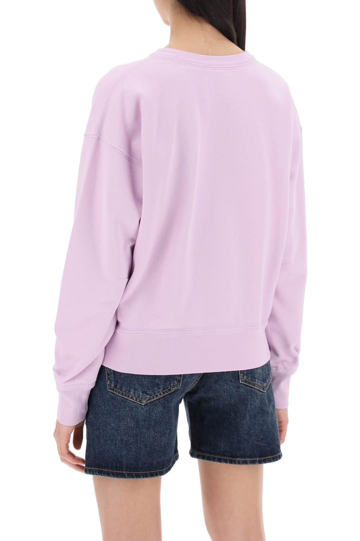 Isabel Marant Shad Sweatshirt With Logo Embroidery   Rosa