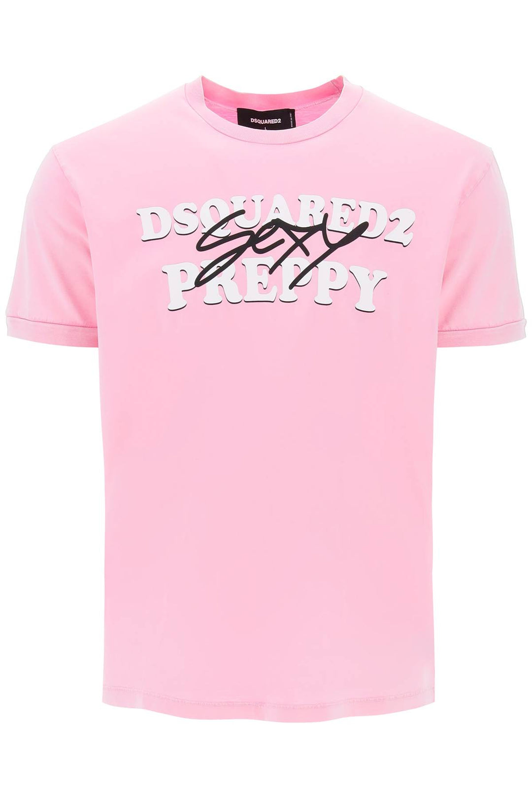 Dsquared2 Replace With Double Quotesexy Preppy Muscle Fit T   Rosa