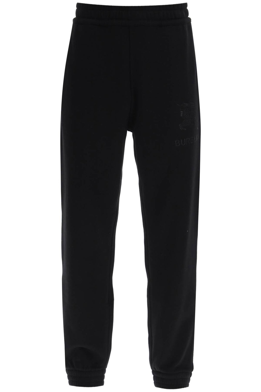 Burberry Tywall Sweatpants With Embroidered Ekd   Nero