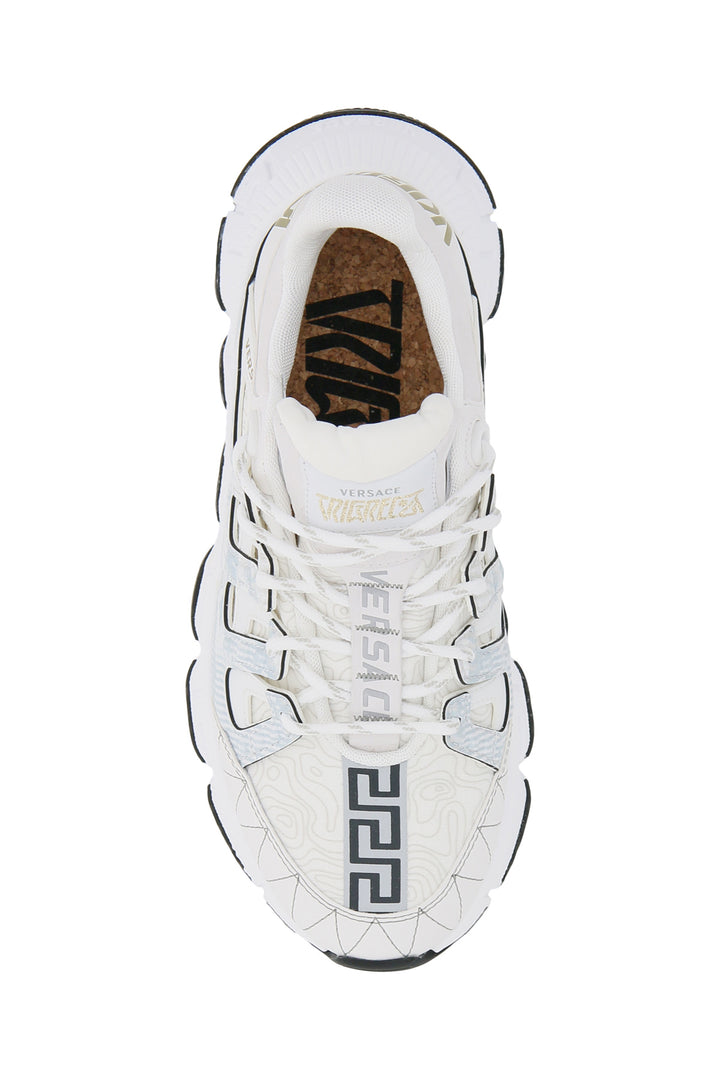 Versace Trigreca Sneakers   Bianco