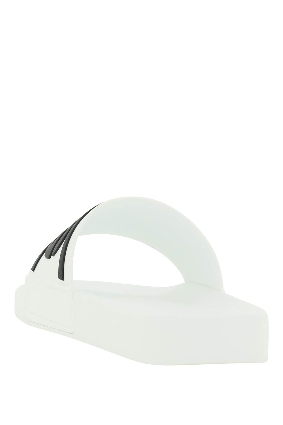 Dolce & Gabbana Logoed Slides   Bianco