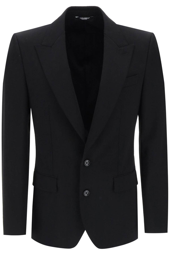 Dolce & Gabbana Sicilia Fit Tailoring Jacket   Nero