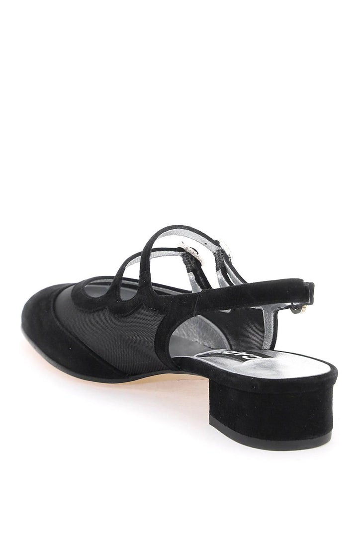 Carel Replace With Double Quotemary Jane Slingback In P   Nero
