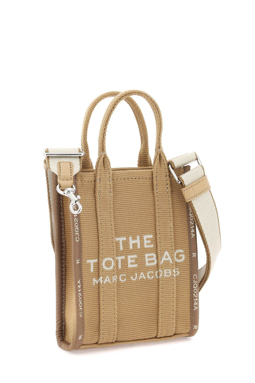 Marc Jacobs The Jacquard Mini Tote Bag   Beige