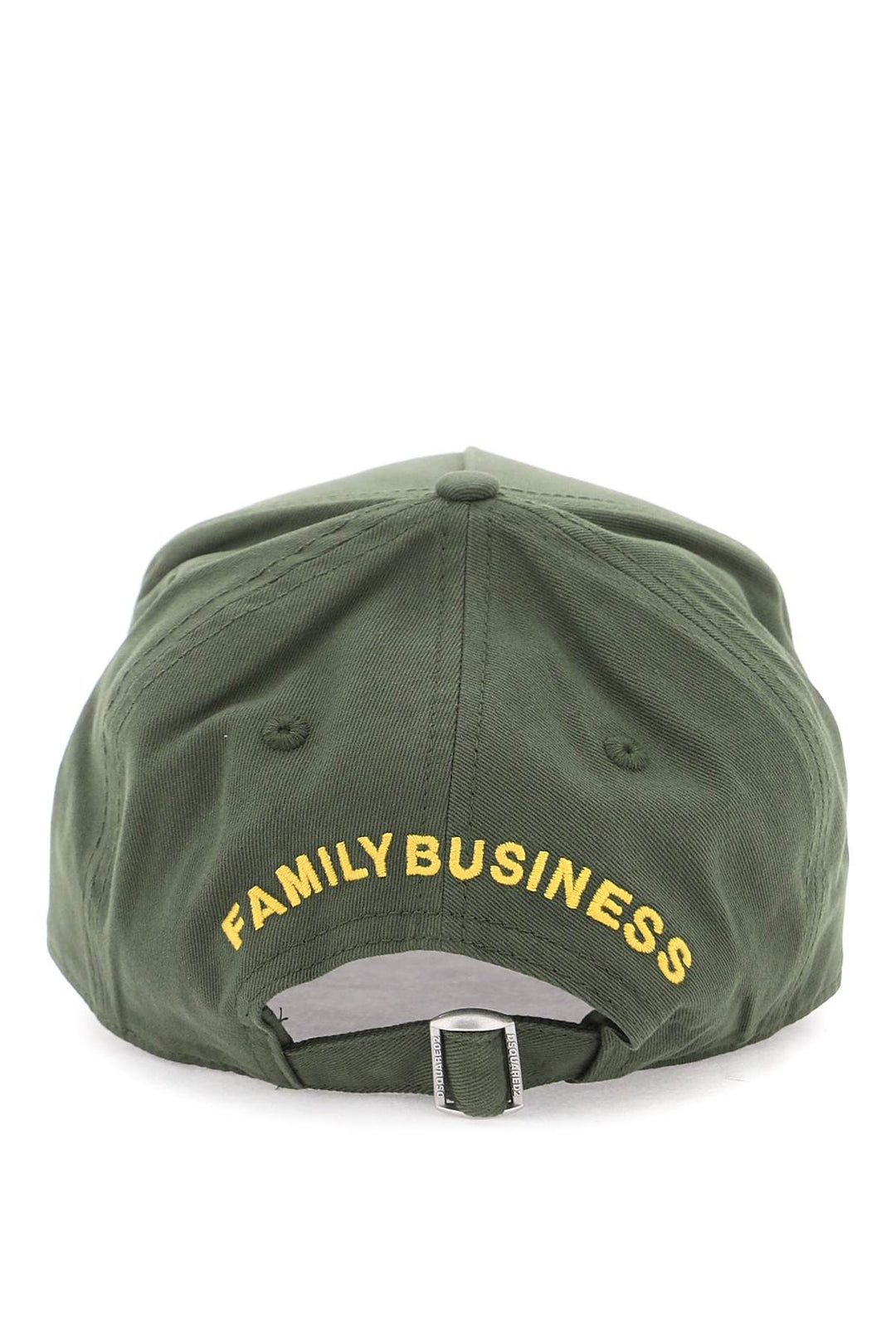 Dsquared2 Baseball Cap With Logoed Patch   Khaki