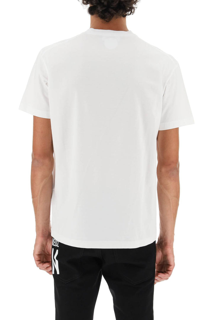 Dsquared2 Icon Logo T Shirt   Bianco