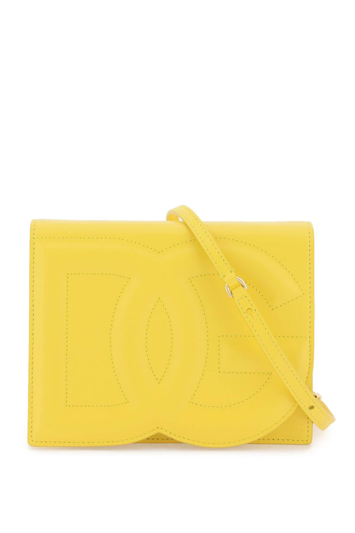 Dolce & Gabbana Dg Logo Crossbody Bag   Giallo