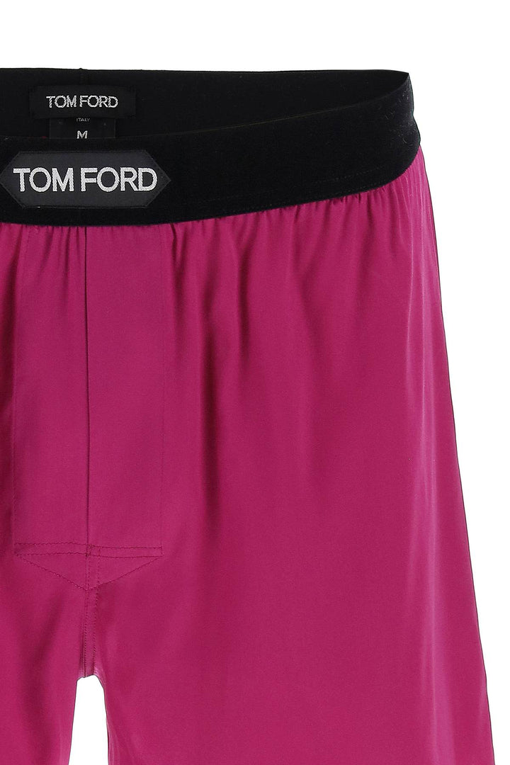 Tom Ford Silk Boxer Set   Rosa