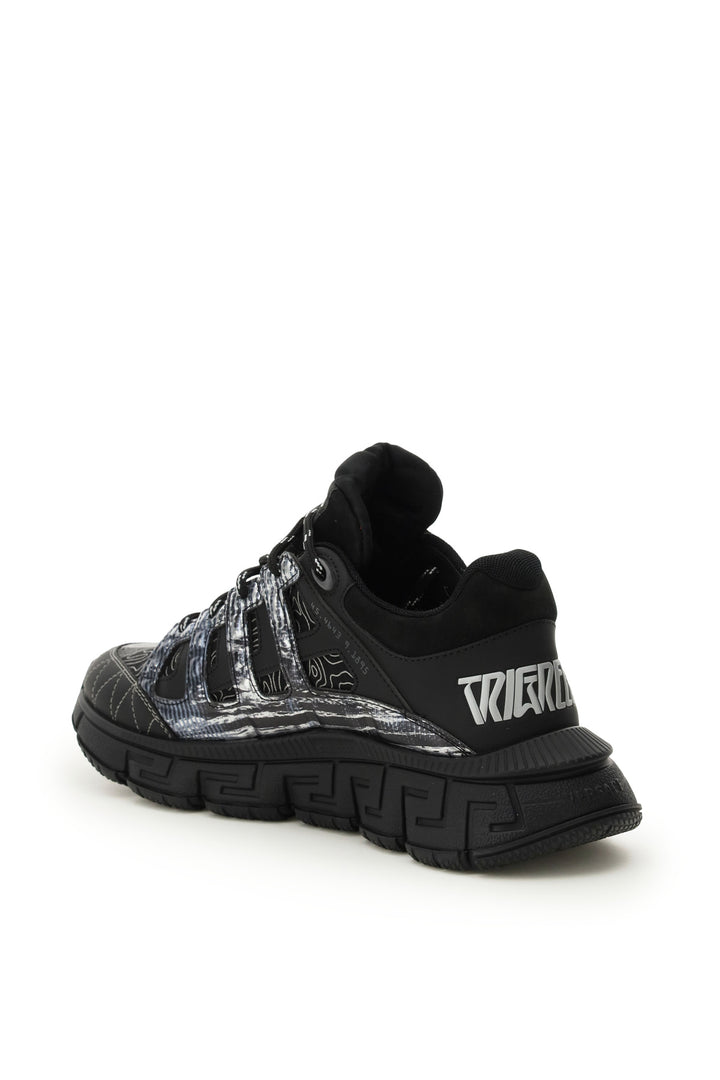Versace Trigreca Sneakers   Argento