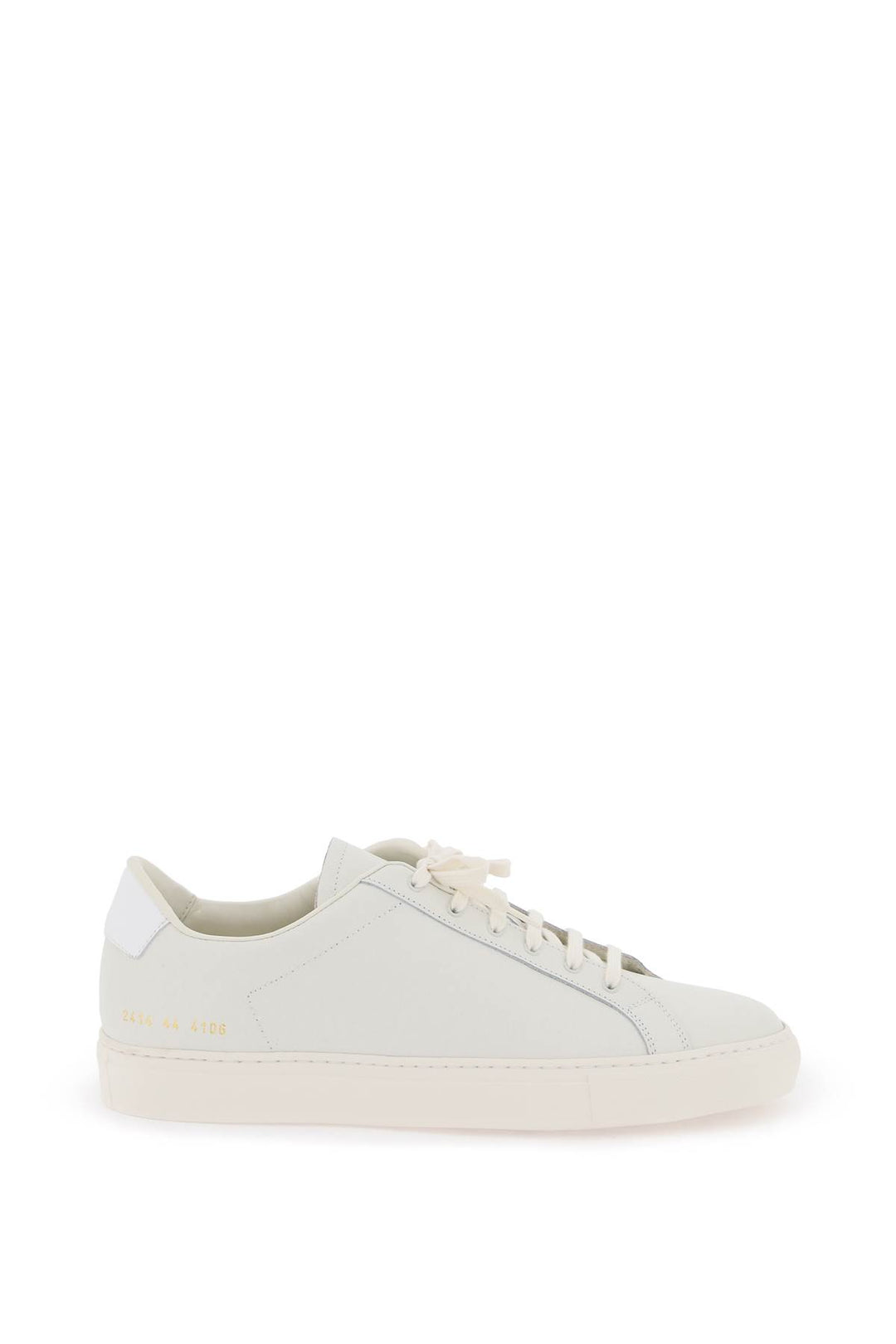 Common Projects Retro Low Top Sne   White