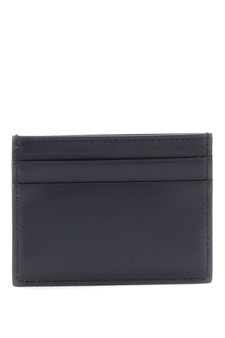 Dolce & Gabbana Logo Leather Cardholder   Blu