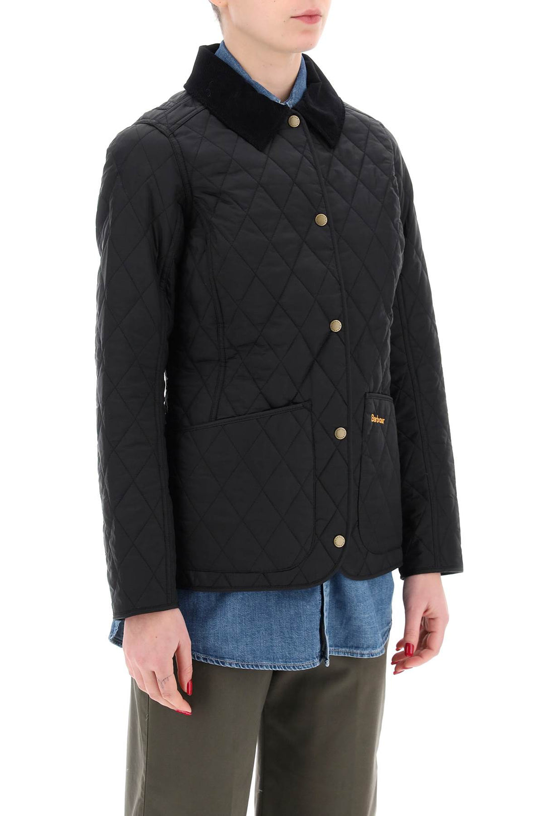 Barbour Quilted Annand   Nero