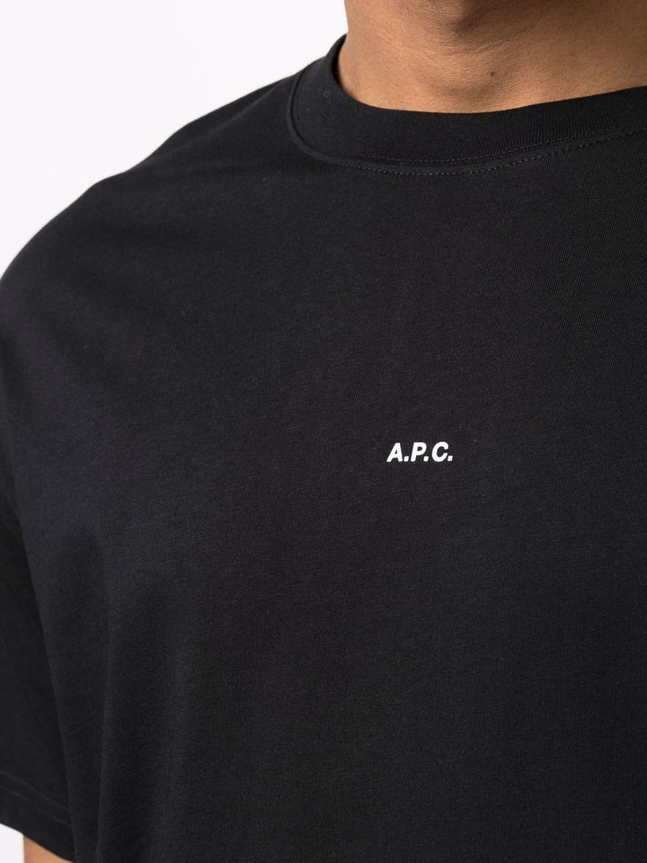A.P.C. T Shirts And Polos Black