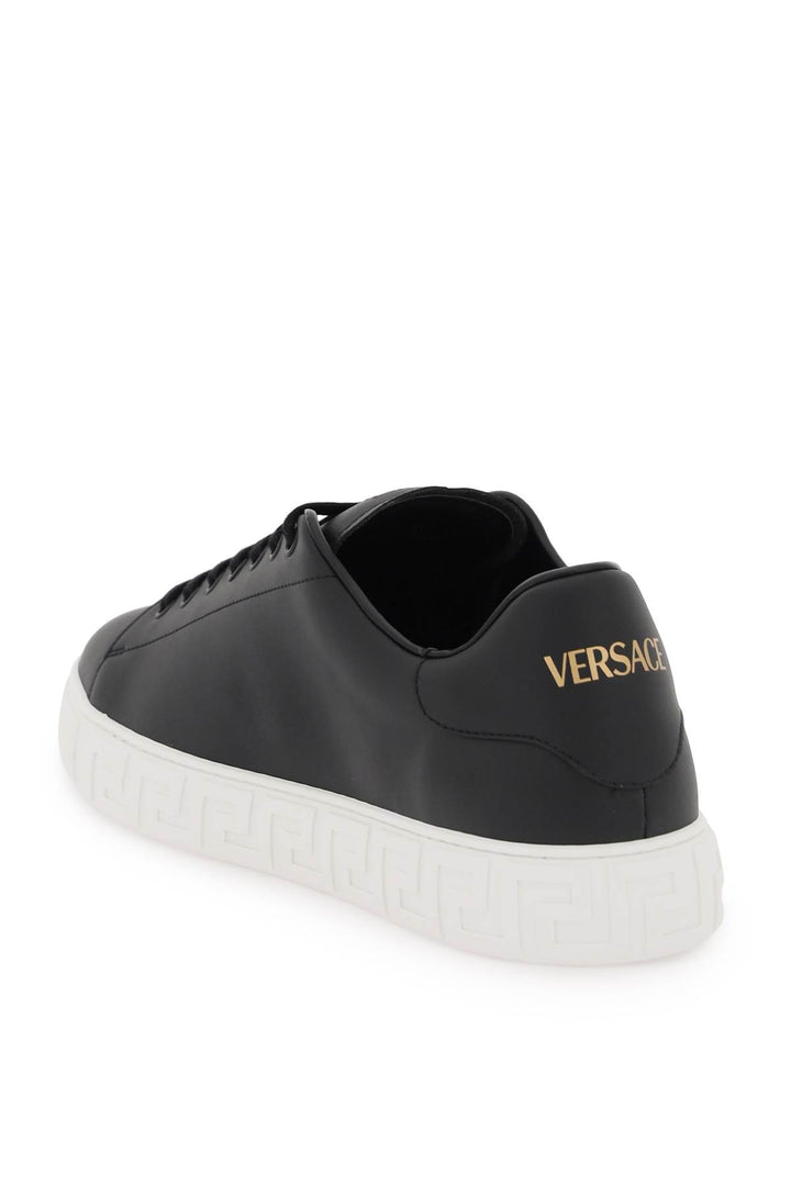 Versace Greca Sneakers   Nero