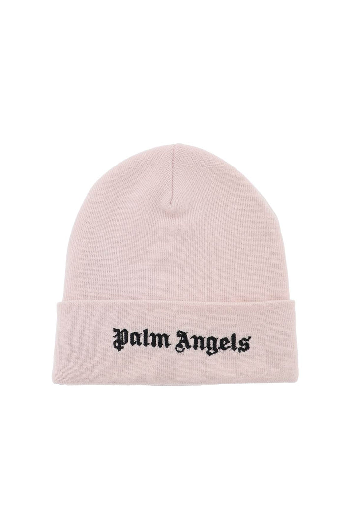 Palm Angels Beanie With Logo   Rosa