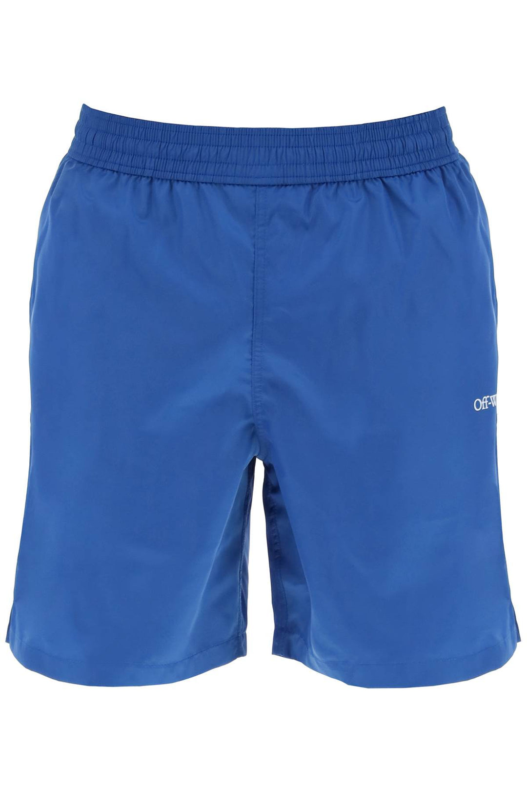 Off White Surfer Sea Bermuda Shorts   Blu