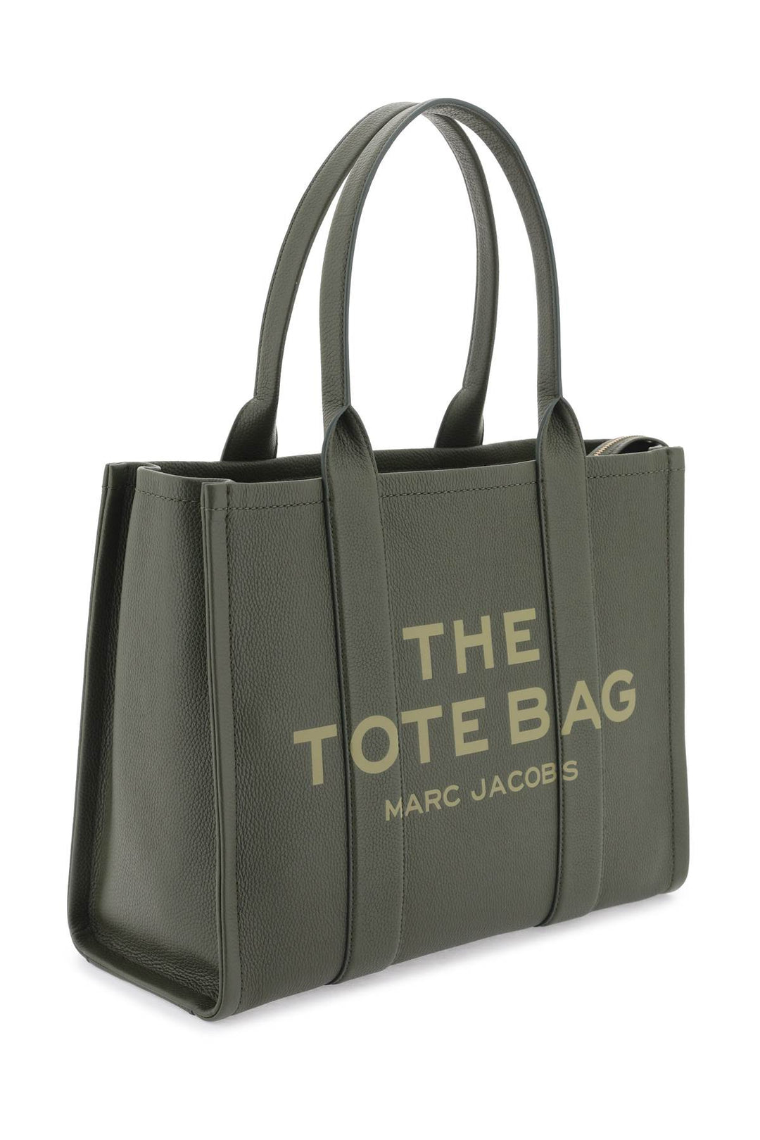Marc Jacobs The Leather Large Tote Bag   Verde