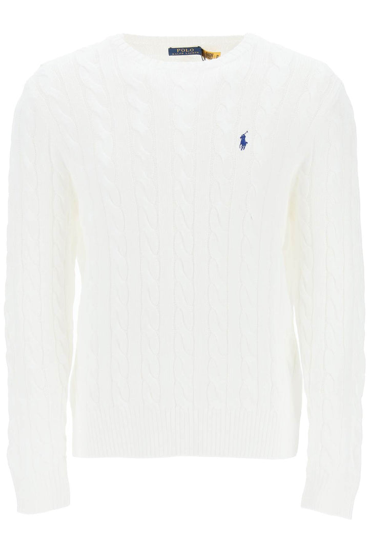 Polo Ralph Lauren Cotton Knit Sweater   Bianco