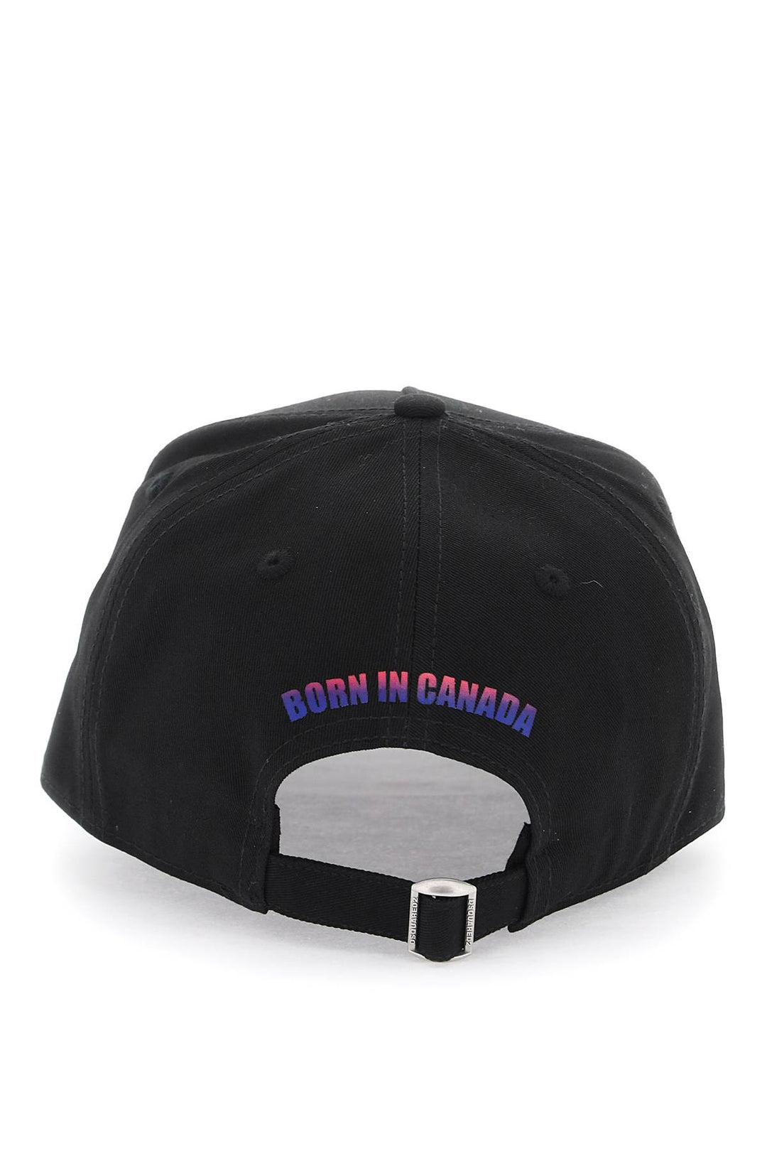 Dsquared2 Replace With Double Quotebaseball Cap With Gradient Logo   Nero