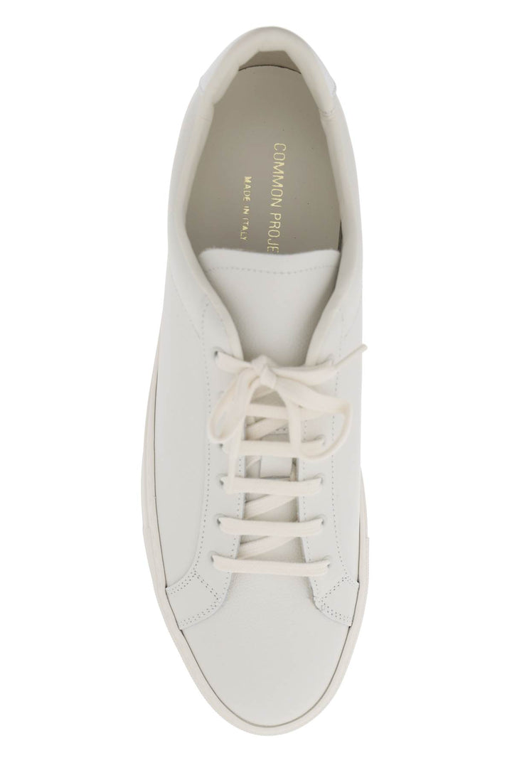 Common Projects Retro Low Top Sne   White