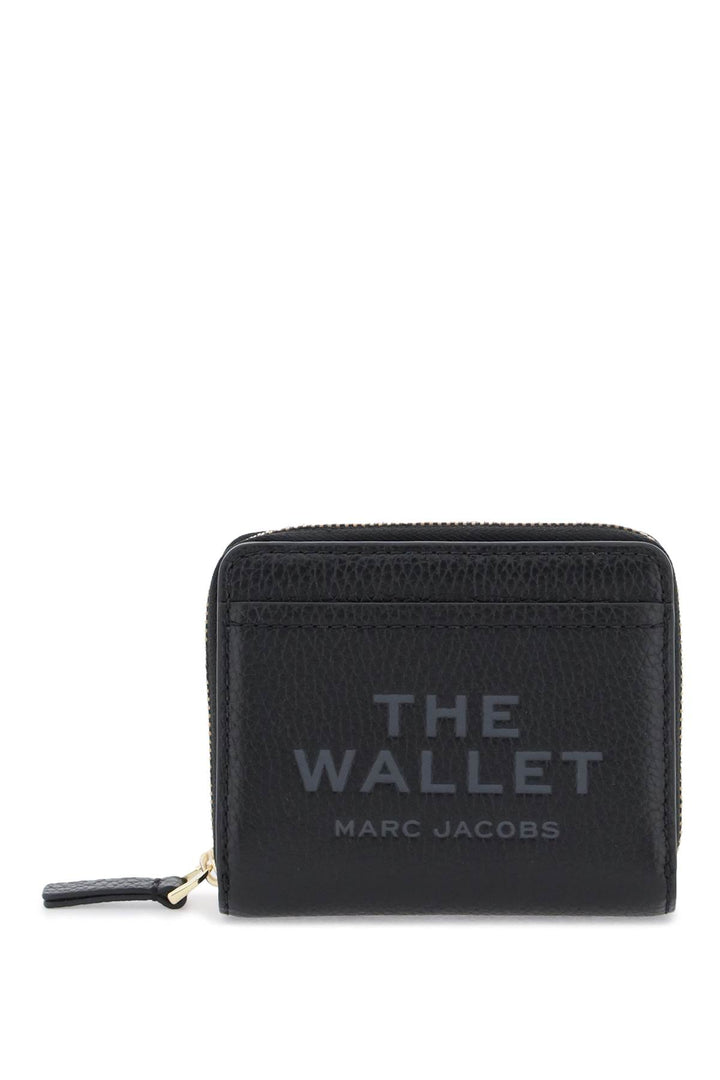 Marc Jacobs The Leather Mini Compact Wallet   Nero