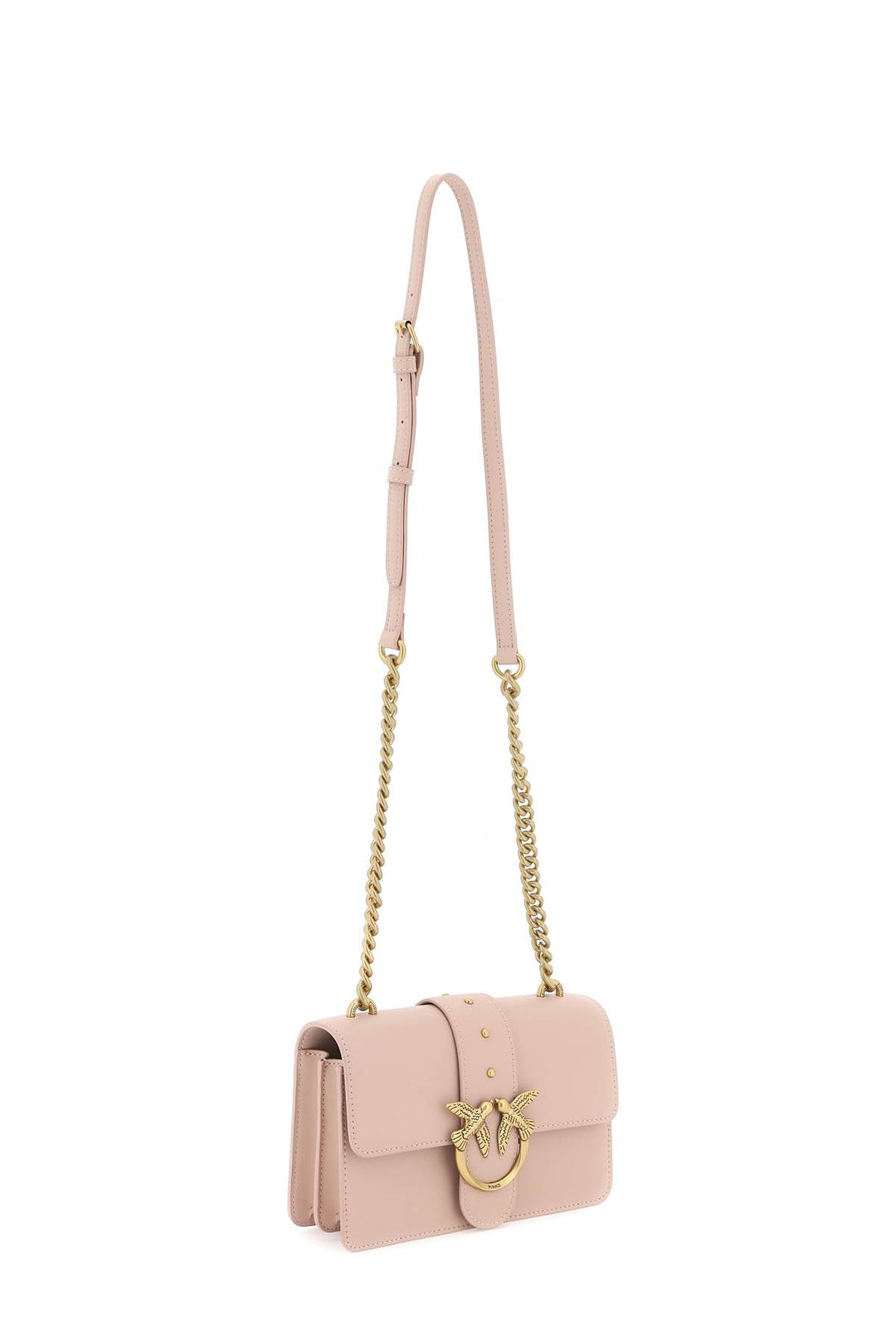 Pinko Classic Love Icon Simply Bag   Pink