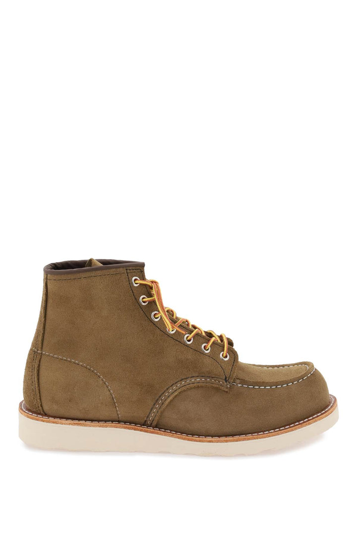 Red Wing Shoes Classic Moc Ankle Boots   Khaki