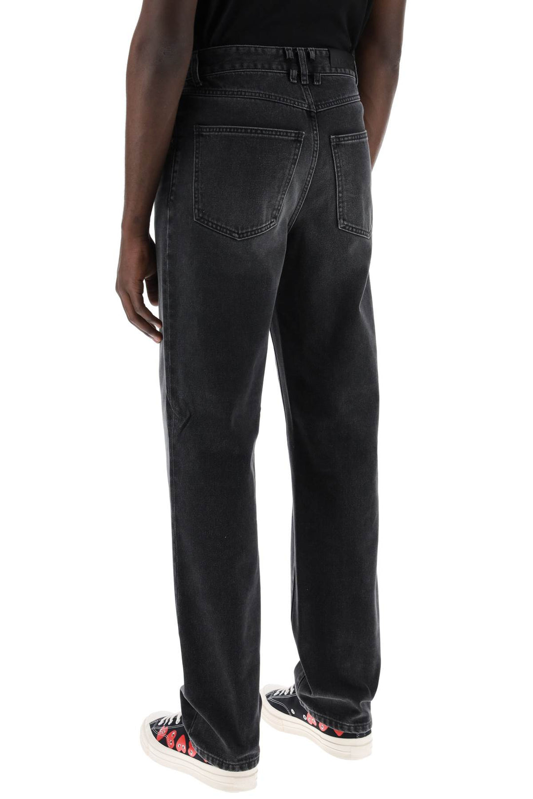Darkpark Replace With Double Quotemark Jeans With Carabin   Nero