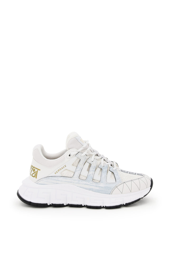Versace Trigreca Sneakers   Bianco