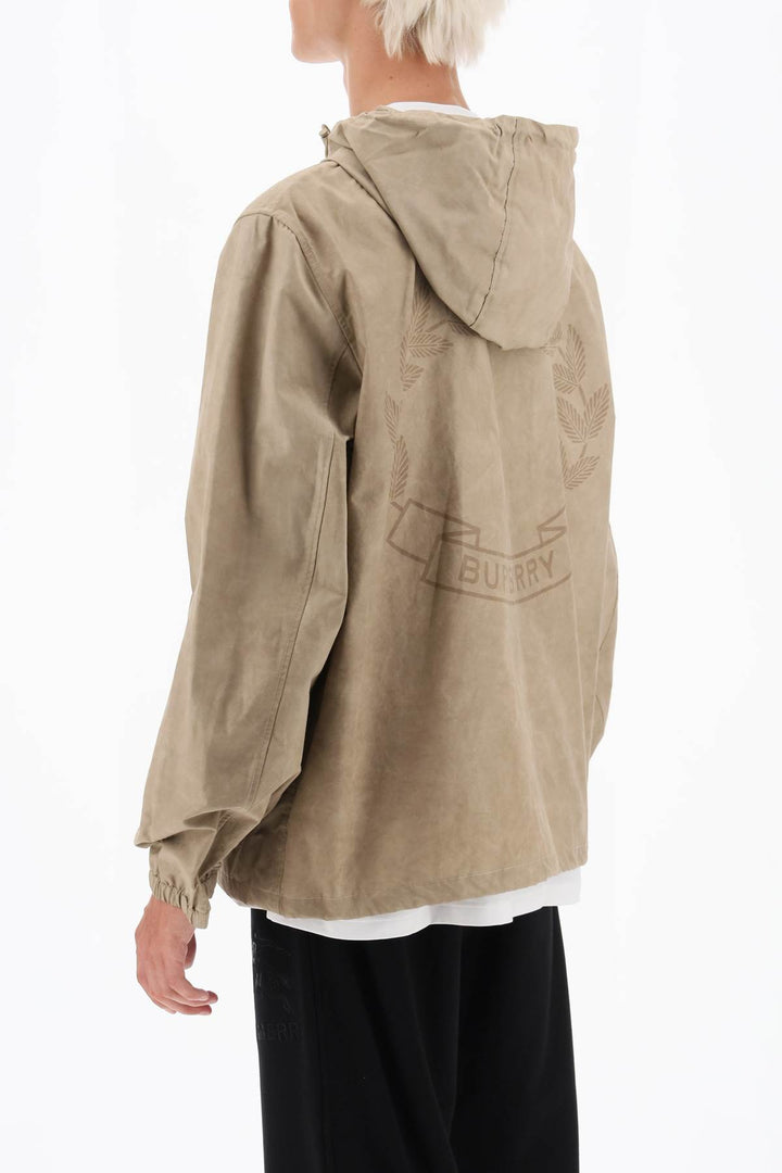 Burberry Hackney Hooded Jacket   Beige
