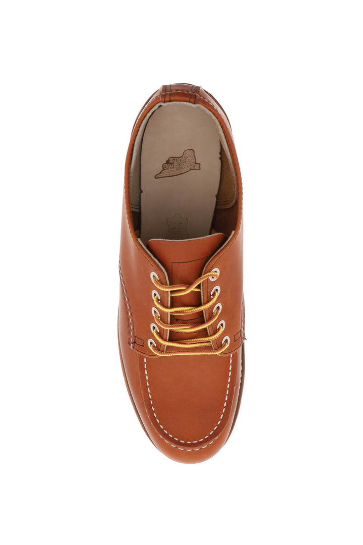 Red Wing Shoes Laced Moc Toe Oxford   Marrone