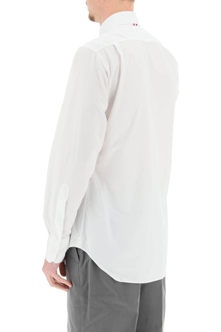 Thom Browne Classic Poplin Shirt   Bianco