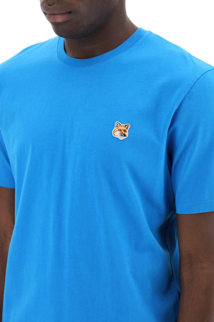 Maison Kitsune Fox Head T Shirt   Blu
