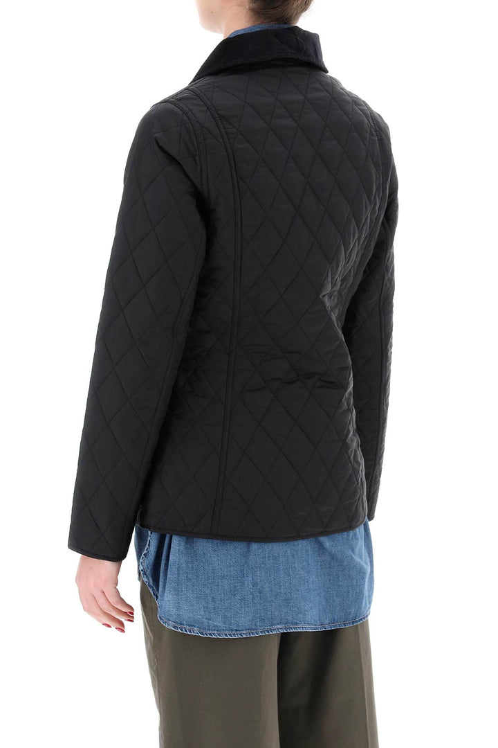 Barbour Quilted Annand   Nero