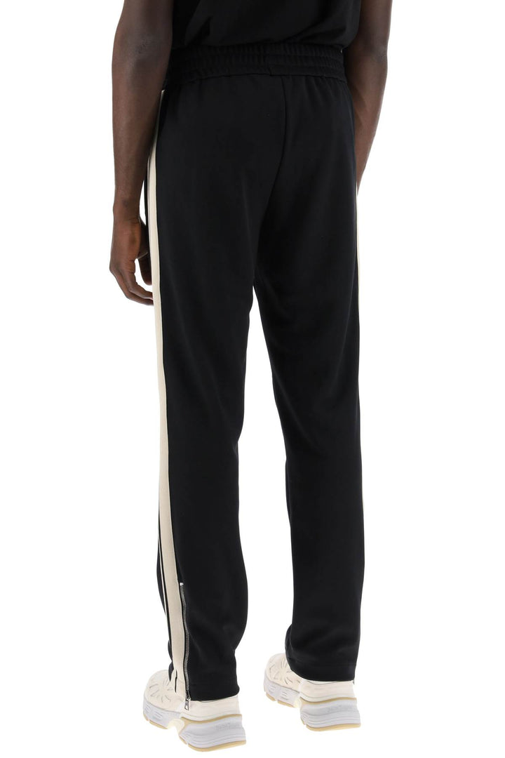 Palm Angels Contrast Band Joggers With Track In   Nero