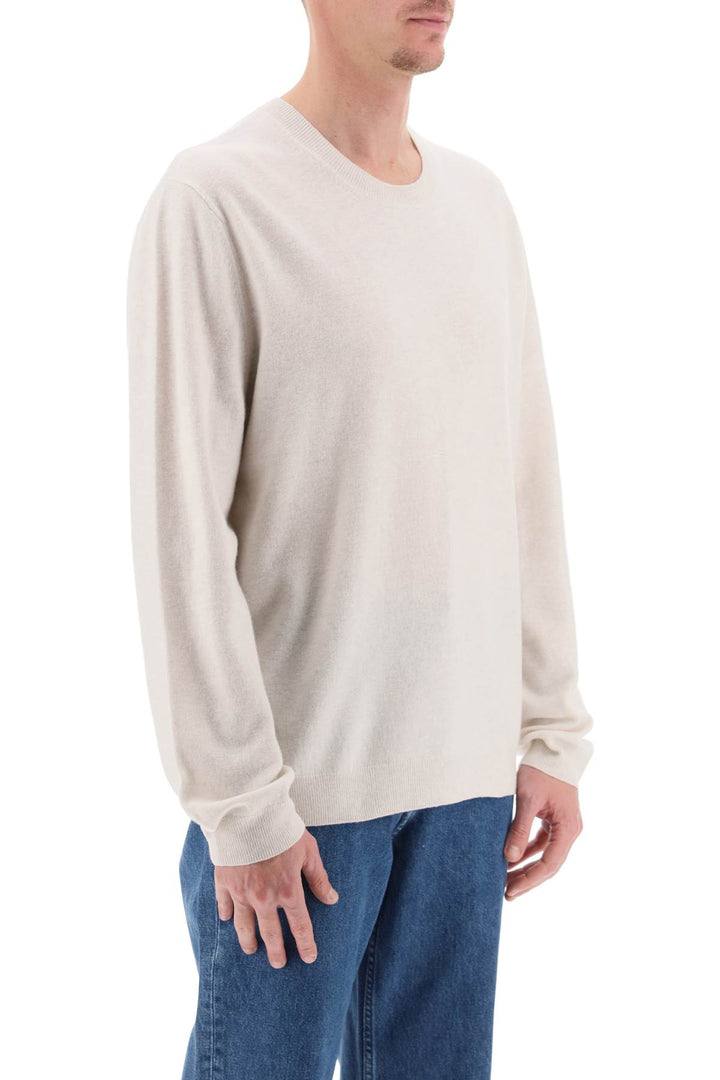 A.P.C. Matt Loose Fit Wool Sweater   Neutro